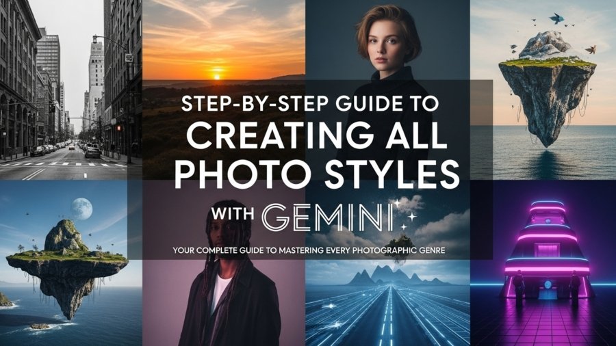 Step-by-Step Guide to Creating All Photo Styles with Gemini