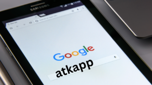ATKapp platform interface showing best apps, games, and productivity tools alternative to Google Play Store