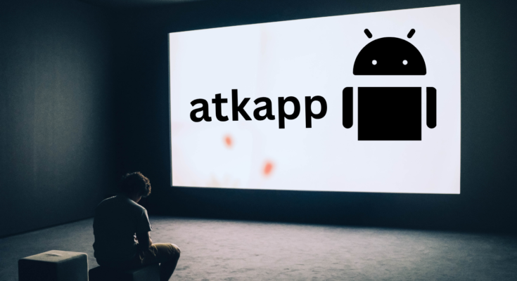 ATKapp platform interface showing best apps, games, and productivity tools alternative to Google Play Store