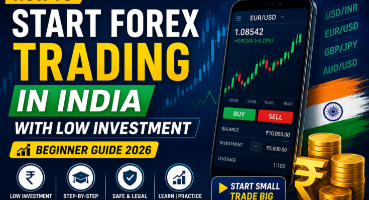 How to start forex trading in India with low investment using mobile trading apps