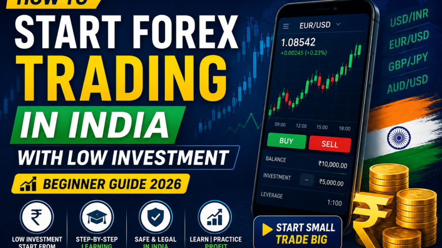 How to start forex trading in India with low investment using mobile trading apps